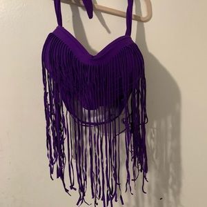 2 Piece Fringe swimsuit